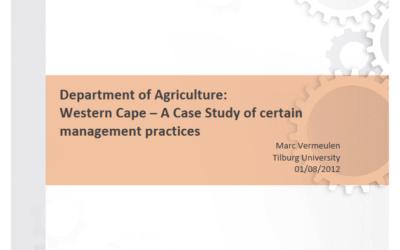 Dep. Community Safety Western Cape